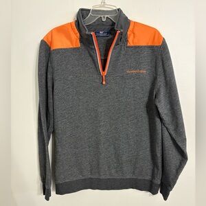 Vineyard Vines Gray and Orange Womens pullover Size Medium